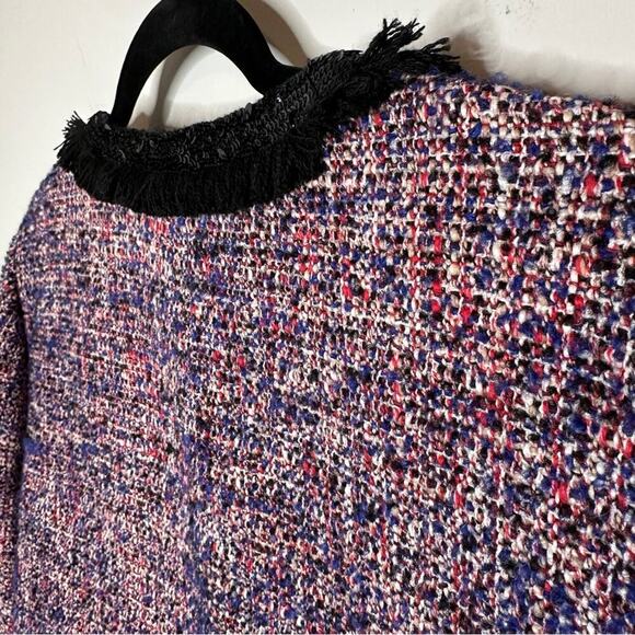 JCrew Tweed lady jacket sparkly trim Blazer 16 Multi‎  $268 F9250 NWT Preppy - Picture 16 of 16